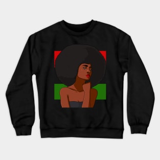 Melanin Queen Black Girl Magic Pride Crewneck Sweatshirt